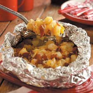 Triple Cheese Potatoes